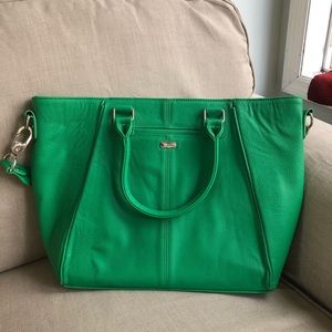 Green Jewell tote